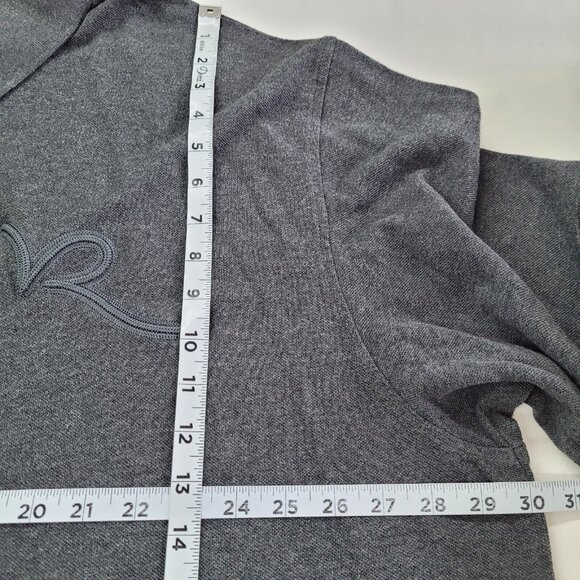 Roca Wear Golf Polo Mens 3XL/XXXL Grey Cotton Preppy Logo‎ Short Sleeve - Picture 11 of 14